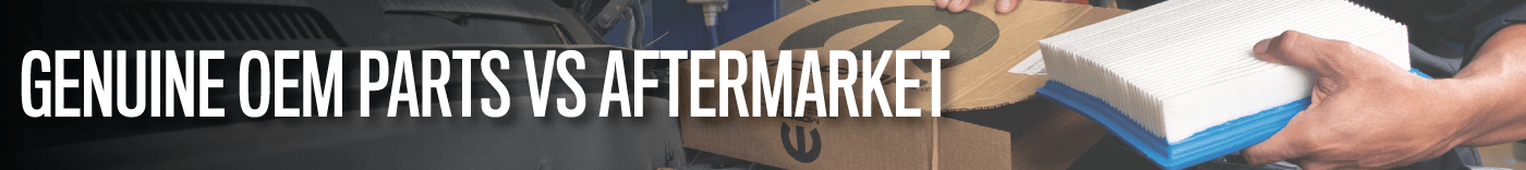 Genuine OEM Parts